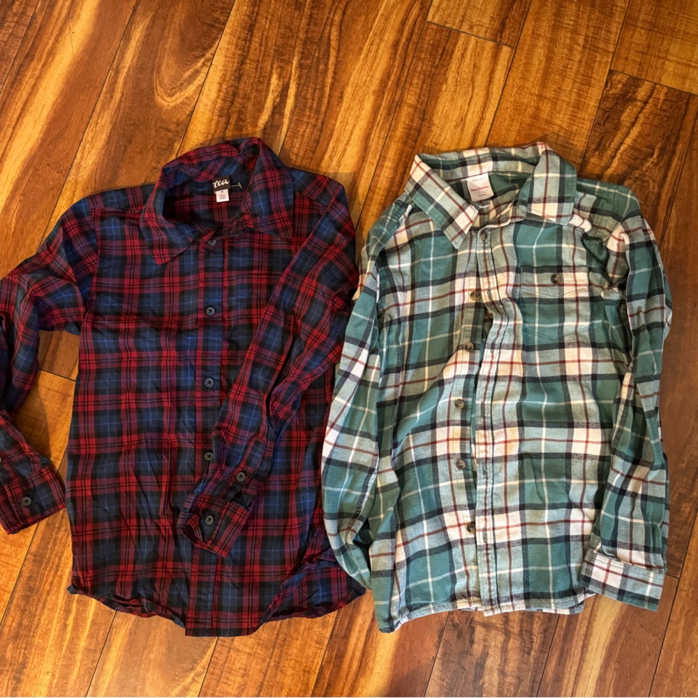 Tea Collection & Hannah and Anderson button down shirt lot